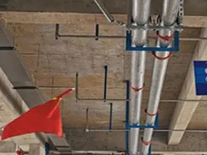 乌审管廊支架的安装方法
